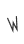 W