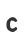 c