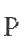 P