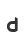 d