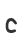 C