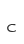 c