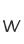 W