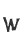 w