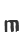 m