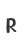 R
