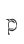p