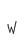w