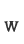 w