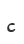 c