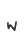 w