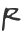 R