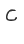 c