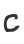 C