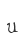 u