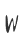 W