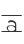 a