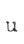 u