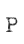 P