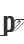 p