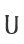 U