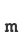 m