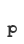 p