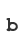 b