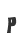 P