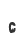 c