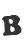 B