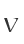 v