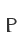 P