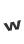 w
