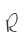 R