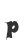 p