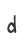 d