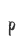 p