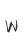 w