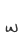 w