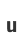u