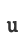 u