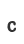c