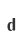 d