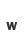 w