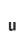 u