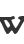 w