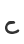c