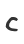 C