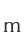 m